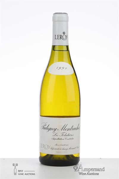PULIGNY MONTRACHET LES FOLATIERES 1992 - Maison Leroy - 1 Bottle
