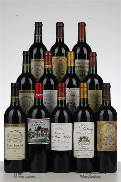 MIXED LOT BORDEAUX - Mc - 12 Bottles