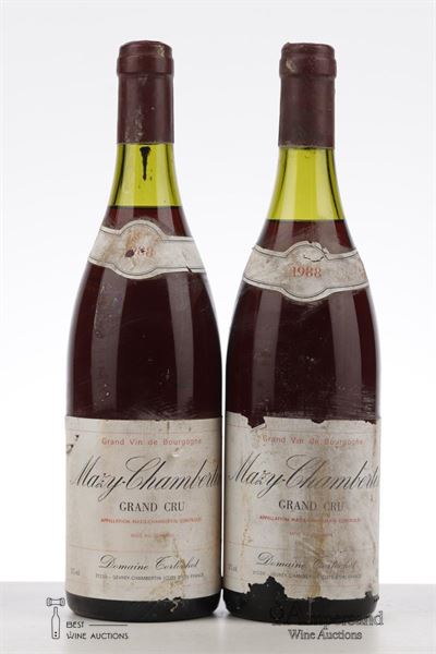 MAZY CHAMBERTIN 1988 - Tortochot - 2 Bottles