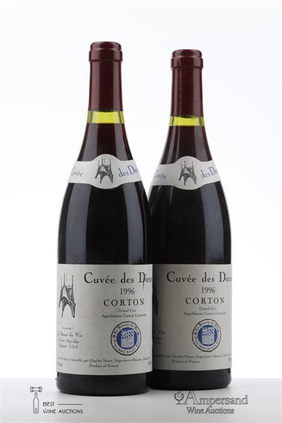 CORTON CUVEE DES DIEUX 1996 - Charles Ninot - 2 Bottles