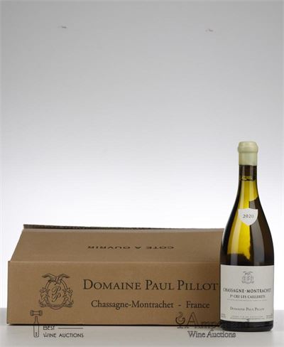CHASSAGNE MONTRACHET BLANC LES CAILLERETS 2020 - Paul Pillot - 6 Bottles - Oc 6