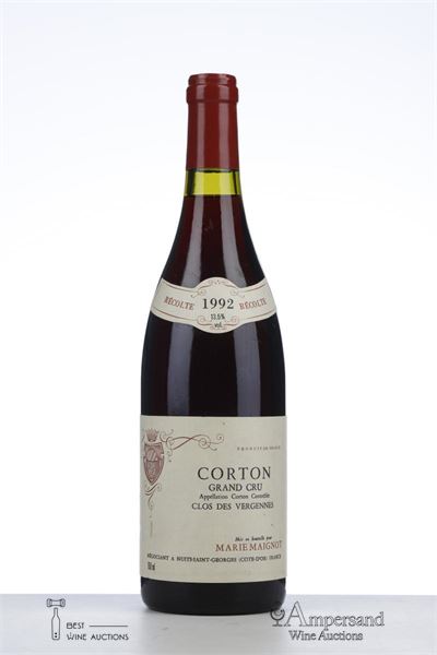 CORTON CLOS DES VERGENNES 1992 - Marie Maignot - 1 Bottle