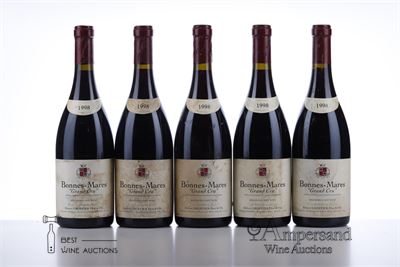 BONNES MARES 1998 - Robert Groffier - 5 Bottles