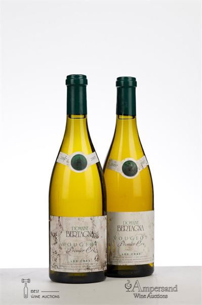 VOUGEOT BLANC LES CRAS 2007 - Bertagna - 2 Bottles