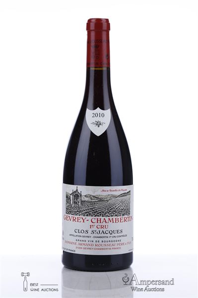 GEVREY CHAMBERTIN CLOS ST JACQUES 2010 - Armand Rousseau - 1 Bottle