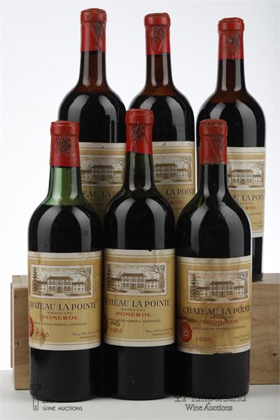 LA POINTE 1955 - Rene Vedrenne - Mb - 6 Bottles