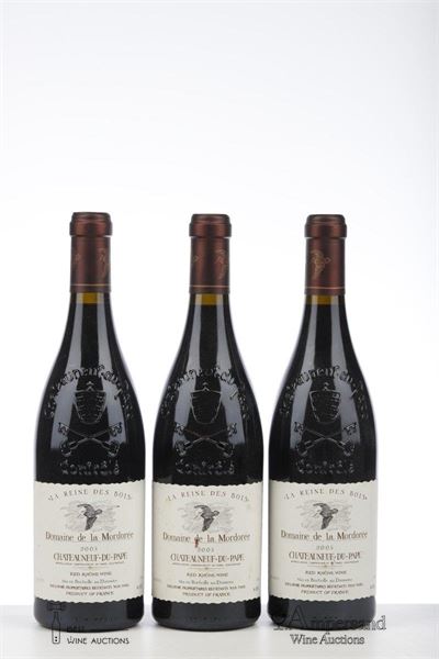 CHATEAUNEUF DU PAPE LA REINE DES BOIS 2005 - Domaine de la Mordoree - 3 Bottles