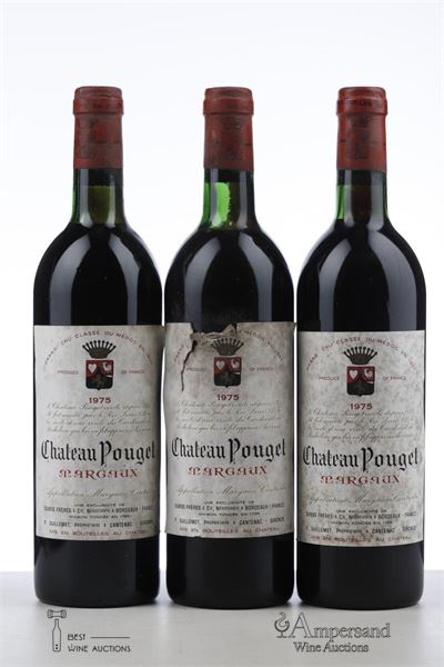 POUGET 1975 - Mc - 3 Bottles