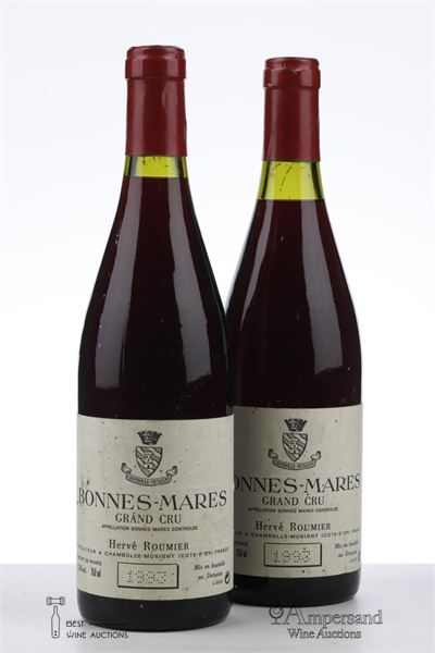 BONNES MARES 1993 - Herve Roumier - 2 Bottles