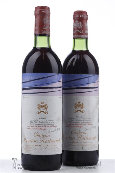 MOUTON ROTHSCHILD 1980 - Mc - 2 Bottles