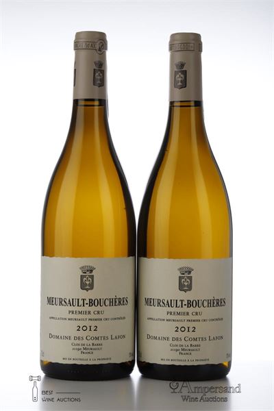 MEURSAULT BOUCHERES Comtes Lafon 2012 - 2 Bottles