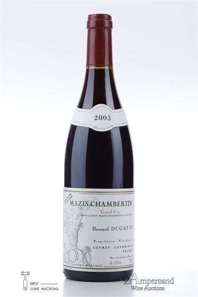 MAZIS CHAMBERTIN VIEILLES VIGNES 2003 - Dugat Py - 1 Bottle