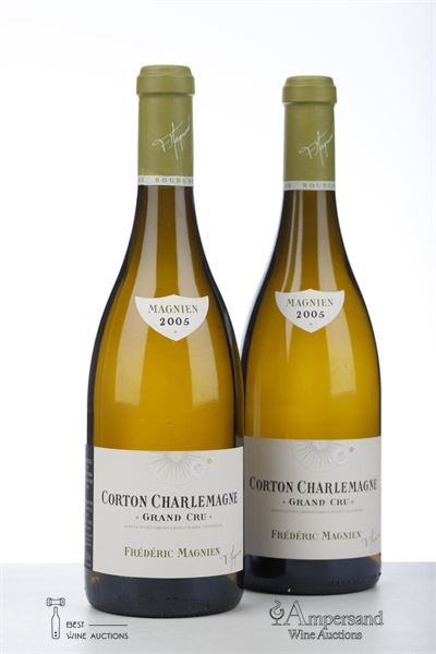 CORTON CHARLEMAGNE 2005 - Frederic Magnien - 2 Bottles