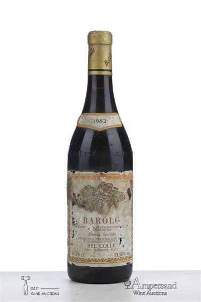 BAROLO RISERVA SPECIALE 1982 - Bel Colle - 1 Bottle