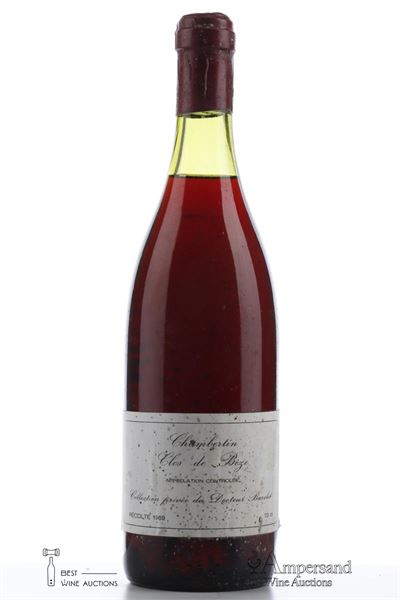 CHAMBERTIN CLOS DE BEZE COLLECTION PRIVEE DU DOCTEUR BAROLET Docteur Barolet 1969 - 1 Bottle