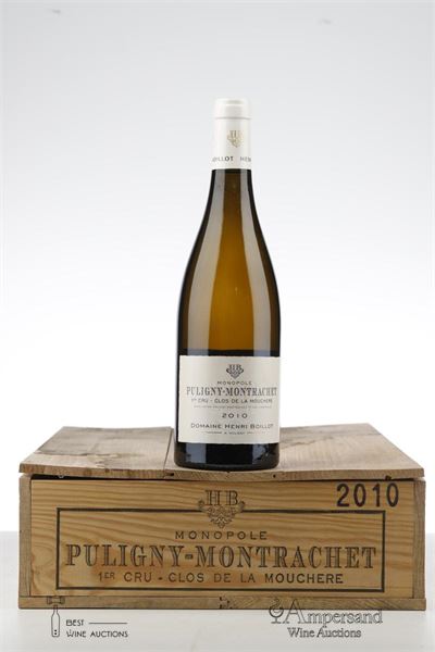 PULIGNY MONTRACHET CLOS DE LA MOUCHERE 2010 - Henri Boillot - 6 Bottles - Owc 6