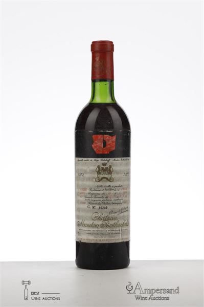 MOUTON ROTHSCHILD 1972 - Mc - 1 Bottle