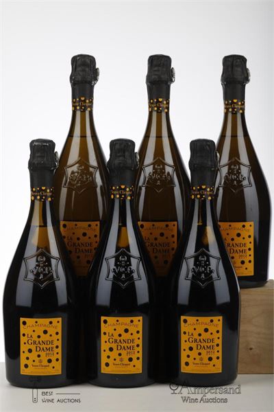 VEUVE CLICQUOT LA GRANDE DAME 2012 - Veuve Clicquot - 6 Bottles