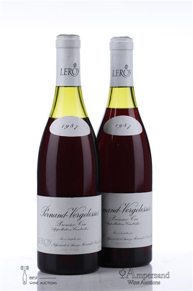 PERNAND VERGELESSES 1ER CRU 1987 - Leroy Negociant - 2 Bottles