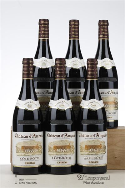 COTE ROTIE CHATEAU D'AMPUIS 2009 - E Guigal - 6 Bottles - Owc 6