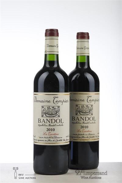 BANDOL CUVEE LA TOURTINE 2010 - Tempier - 2 Bottles