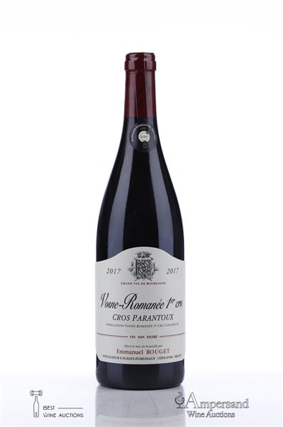 VOSNE ROMANEE CROS PARANTOUX 2017 - Emmanuel Rouget - 1 Bottle