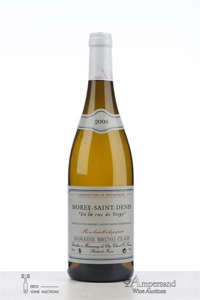 MOREY ST DENIS BLANC EN LA RUE DE VERGY 2008 - Bruno Clair - 1 Bottle