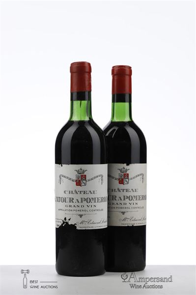 LATOUR A POMEROL 1967 - Mc - 2 Bottles