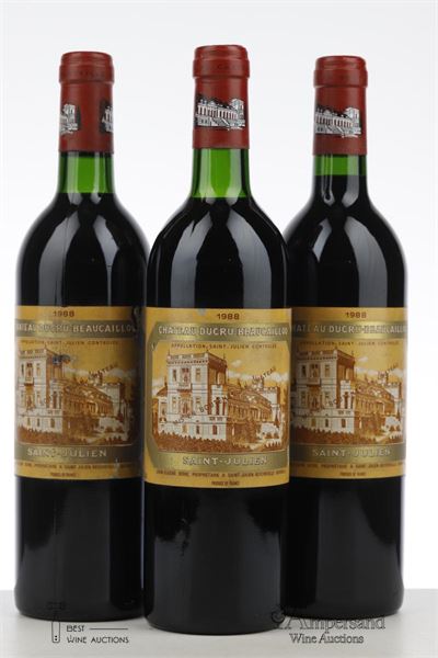 DUCRU BEAUCAILLOU 1988 - Mc - 3 Bottles