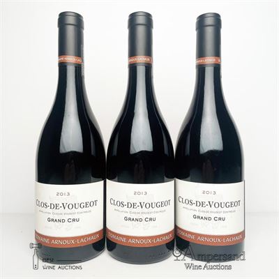 CLOS VOUGEOT 2013 - Arnoux Lachaux - 3 Bottles