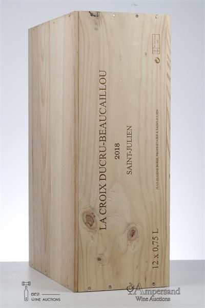 LA CROIX DUCRU BEAUCAILLOU 2018 - Mc - 12 Bottles - Owc 12