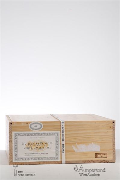 NUITS ST GEORGES CLOS DE LA MARECHALE 2011 - Jacques Frederic Mugnier - 3 Magnums - Owc 3