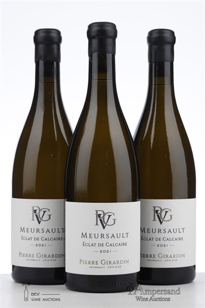 MEURSAULT ECLAT DE CALCAIRE 2021 - Pierre Girardin - 3 Bottles