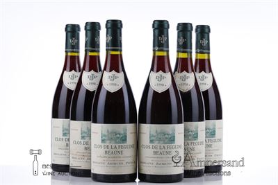 BEAUNE CLOS DE LA FEGUINE 1998 - Jacques Prieur - 6 Bottles