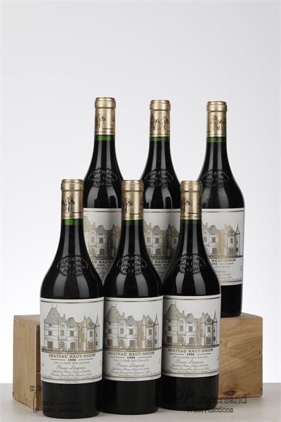 HAUT BRION 1996 - Mc - 6 Bottles - Owc 12