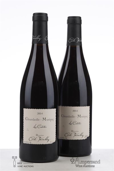 CHAMBOLLE MUSIGNY LES CABOTTES 2014 - Cecile Tremblay - 2 Bottles