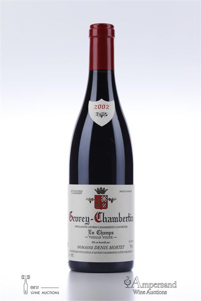GEVREY CHAMBERTIN EN CHAMPS VIEILLE VIGNE 2002 - Denis Mortet - 1 Bottle