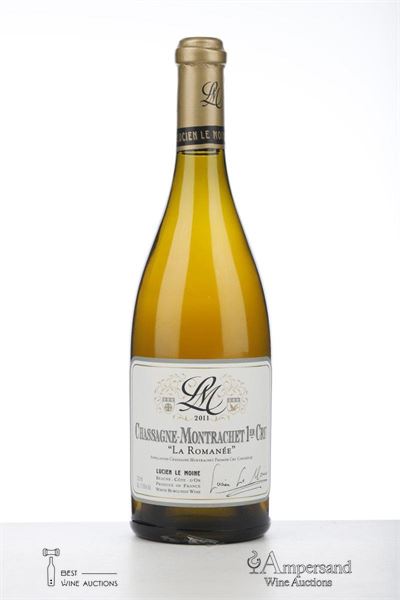 CHASSAGNE MONTRACHET BLANC LA ROMANEE 2011 - Lucien Le Moine - 1 Bottle