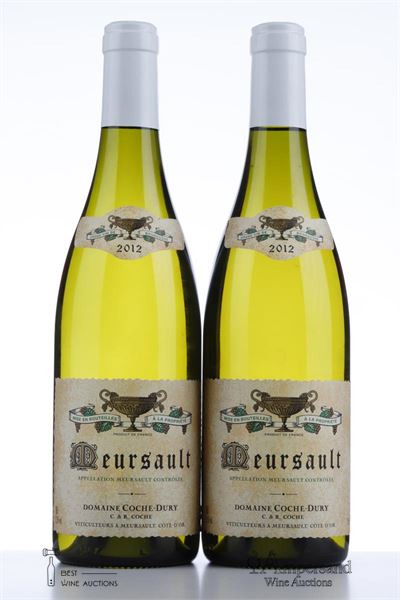 MEURSAULT Coche Dury 2012 - 2 Bottles