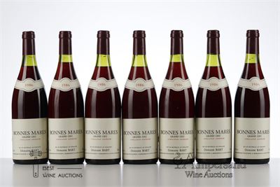 BONNES MARES 1986 - Domaine Bart - 7 Bottles - Oc 12