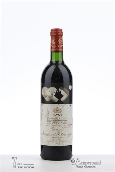 MOUTON ROTHSCHILD 1986 - Mc - 1 Bottle