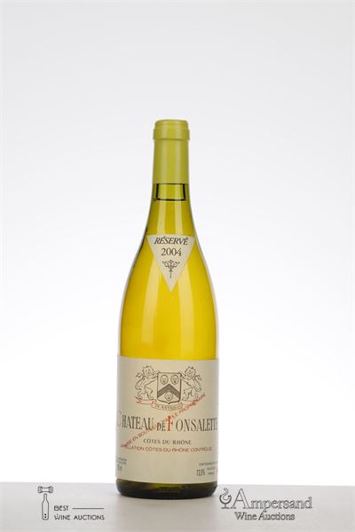 CHATEAU DE FONSALETTE BLANC 2004 - Reynaud - 1 Bottle