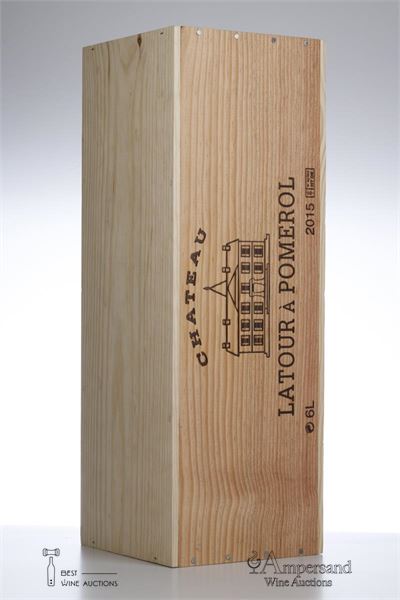 LATOUR A POMEROL 2015 - 6.00 Litre Bottle - Owc 1