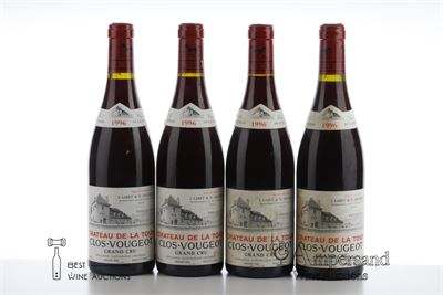 CLOS VOUGEOT VIEILLES VIGNES 1996 - Chateau de la Tour - 7 Bottles