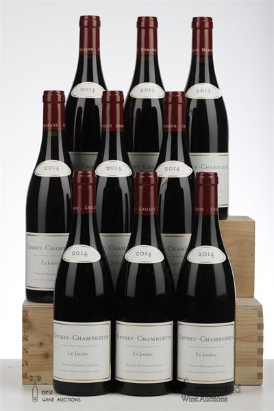 GEVREY CHAMBERTIN EN JOUISE 2014 - Marchand Grillot - 9 Bottles