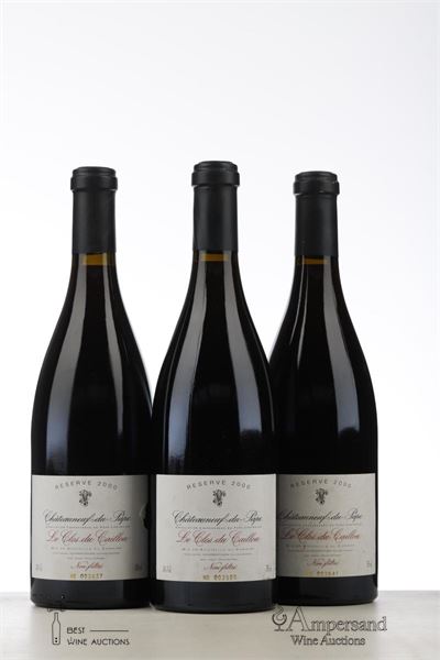 CHATEAUNEUF DU PAPE RESERVE 2000 - Le Clos du Caillou - 3 Bottles