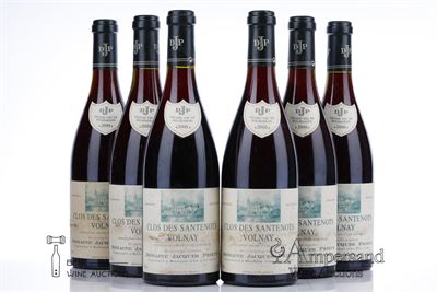 VOLNAY CLOS DES SANTENOTS 2000 - Jacques Prieur - 6 Bottles