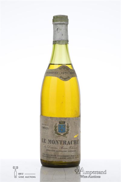 LE MONTRACHET 1971 - Remoissenet - 1 Bottle