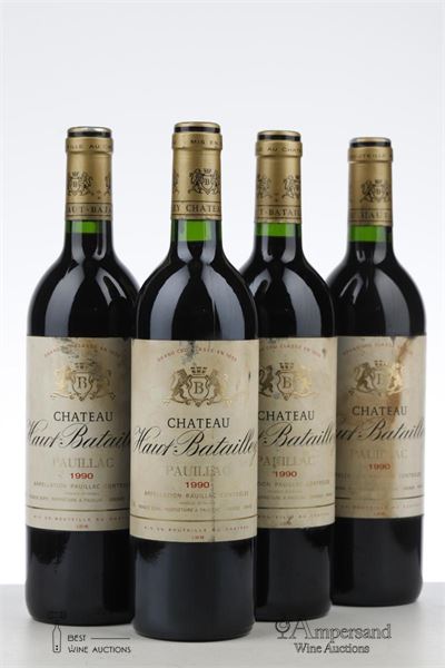 HAUT BATAILLEY 1990 - Mc - 4 Bottles