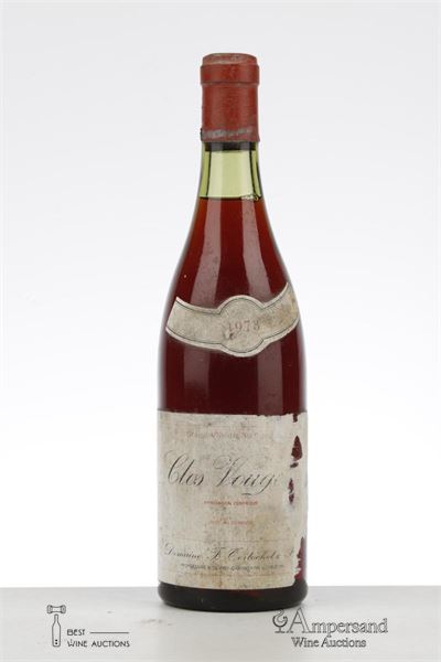 CLOS VOUGEOT 1973 - Tortochot - 1 Bottle